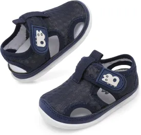 Besroad Toddler Water Shoes Boys Girls Qucik Dry Sport Beach Sandals Non-Slip Barefoot Aqua Socks Swim Shoes