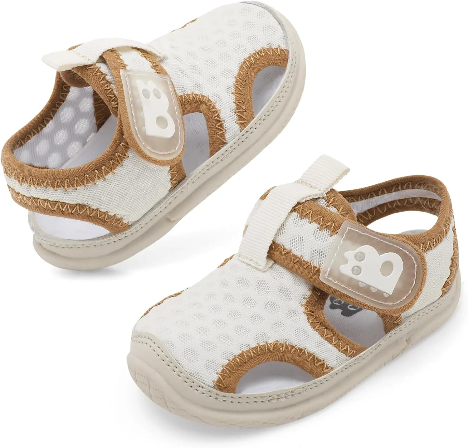 Besroad Toddler Water Shoes Boys Girls Qucik Dry Sport Beach Sandals Non-Slip Barefoot Aqua Socks Swim Shoes