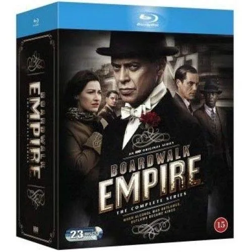 Boardwalk Empire (Complete Series) - 23-Disc Box Set ( Board walk Empire - Seasons One, Two, Three, Four & Five ) [ Blu-Ray, Reg.A/B/C Import - Denmark ]