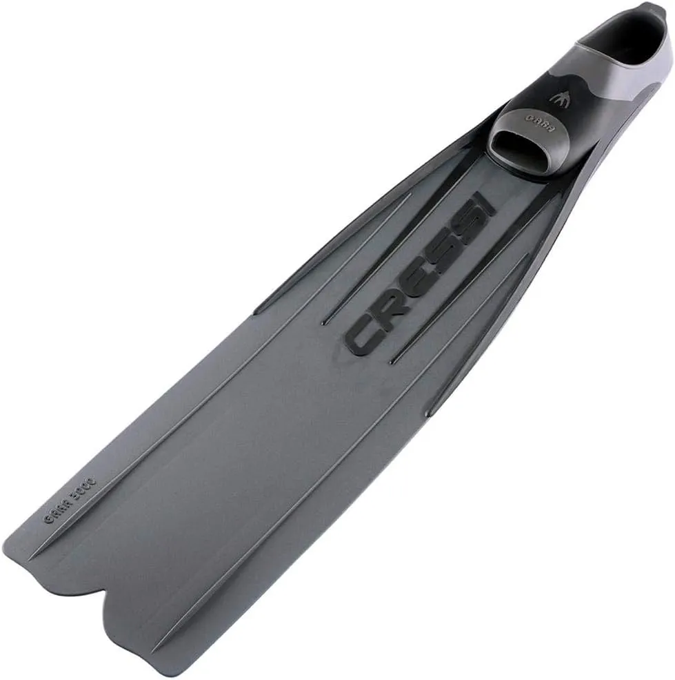 Cressi Long Free Diving Soft and Powerful Fins - Gara 3000: made in Italy
