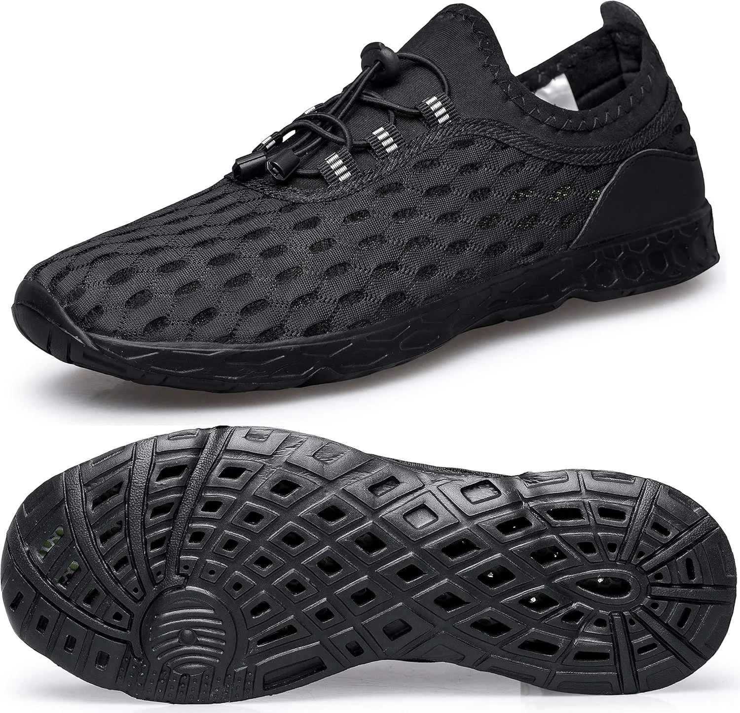 DOUSSPRT Men's Water Shoes Quick Drying Sports Aqua Shoes
