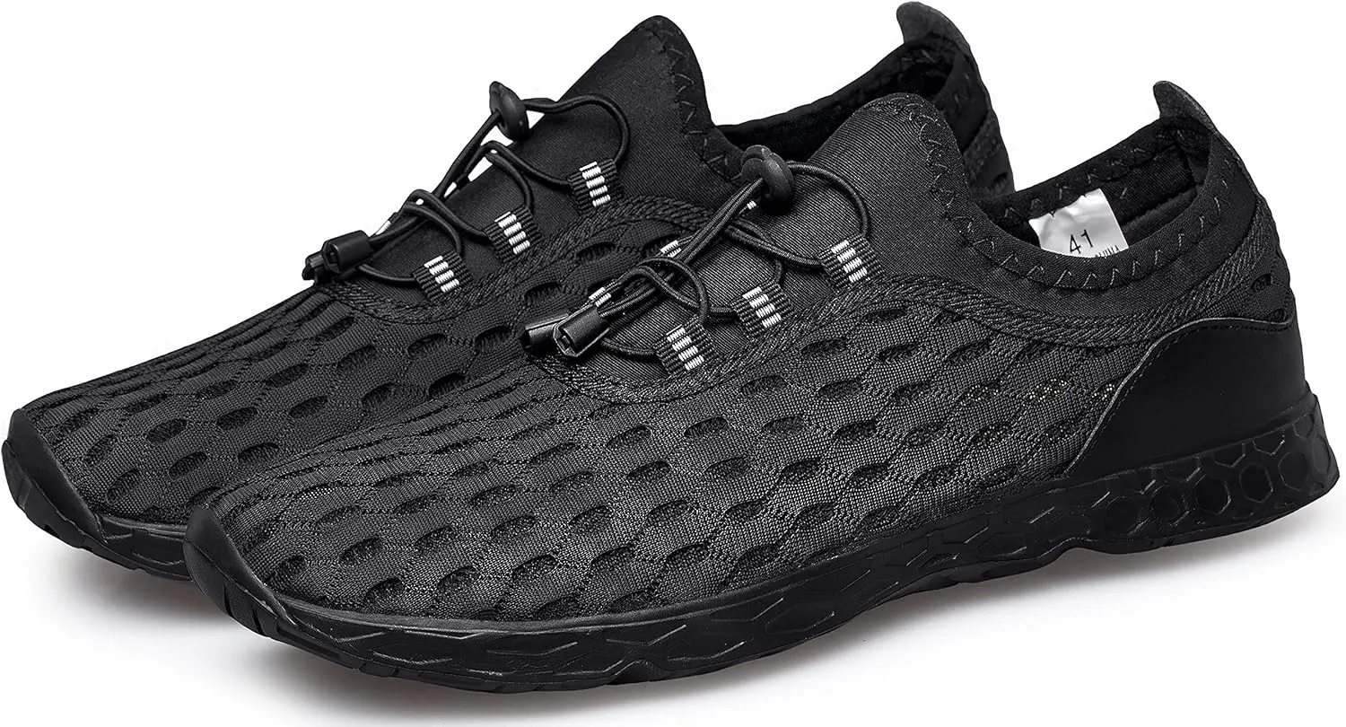 DOUSSPRT Men's Water Shoes Quick Drying Sports Aqua Shoes