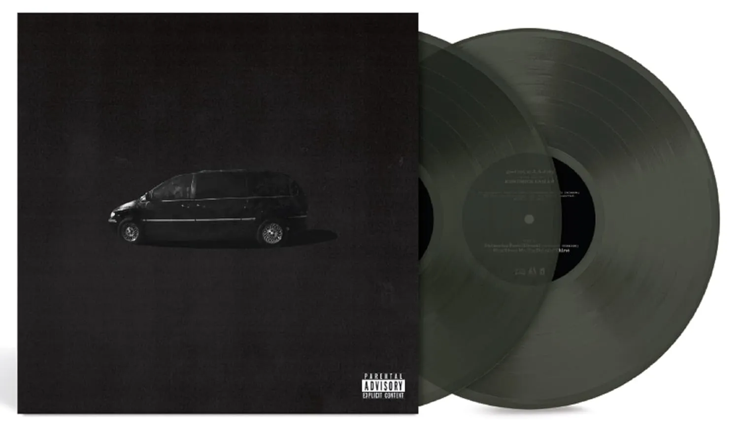 Good Kid M.A.A.D City - 'Black Ice' Colored Vinyl with Alternate Cover explicit_lyrics