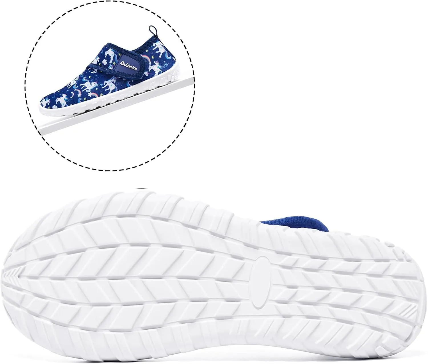 Kid Toddler Water Shoes Boy's Girl's Quick Dry Beach Cute Swim Shoes Non-Slip Barefoot Lightweight Aqua Shoes(Little Kid/Big Kid)