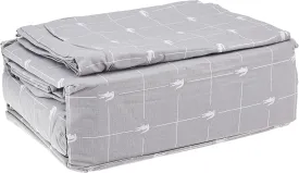 Lacoste Slice Sheet Set, Queen, Sleet