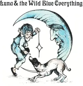 Luna & the Wild Blue Everything - Seafoam Blue Galaxy