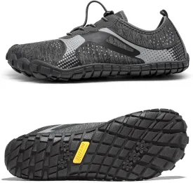 NORTIV 8 Men's Water Shoes Barefoot Athletic Lightweight Sports Aqua Shoes Outdoor Swim Fishing Hiking Diving Surf Walking Water Shoe TREKMAN