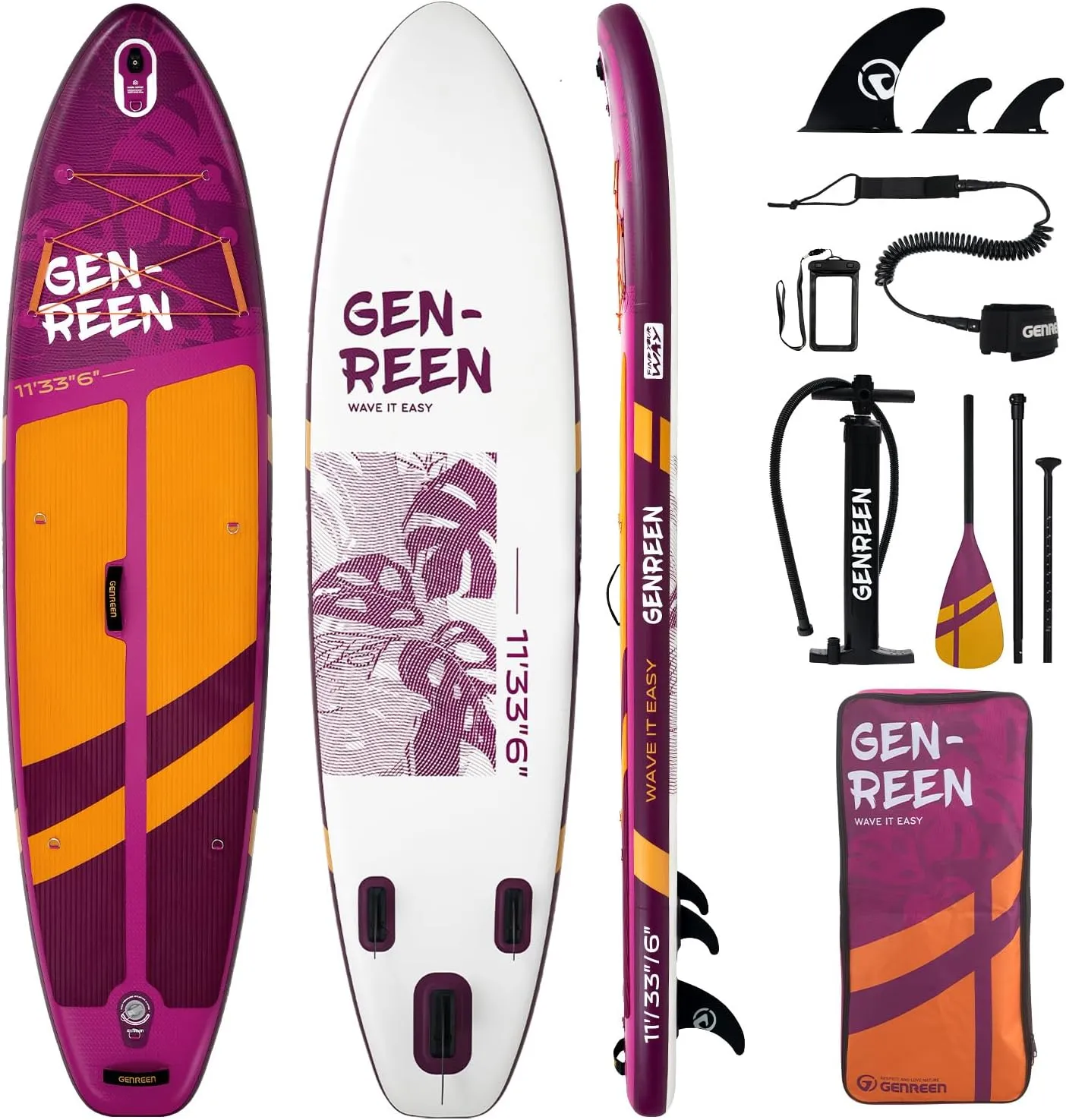 Paddle Board Sup Paddle Boards for Adults Sup Board Stand up Paddle Board Stand up Paddle Board Inflatable Paddleboard Newly Improved Ultra Stable Wide SUP