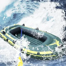 PVC Inflatable Marine Boat Inflatable Boat Air Mattress Heavy Duty Dinghy Fishing Boat Inflatable Raft Support Up to 260300KG