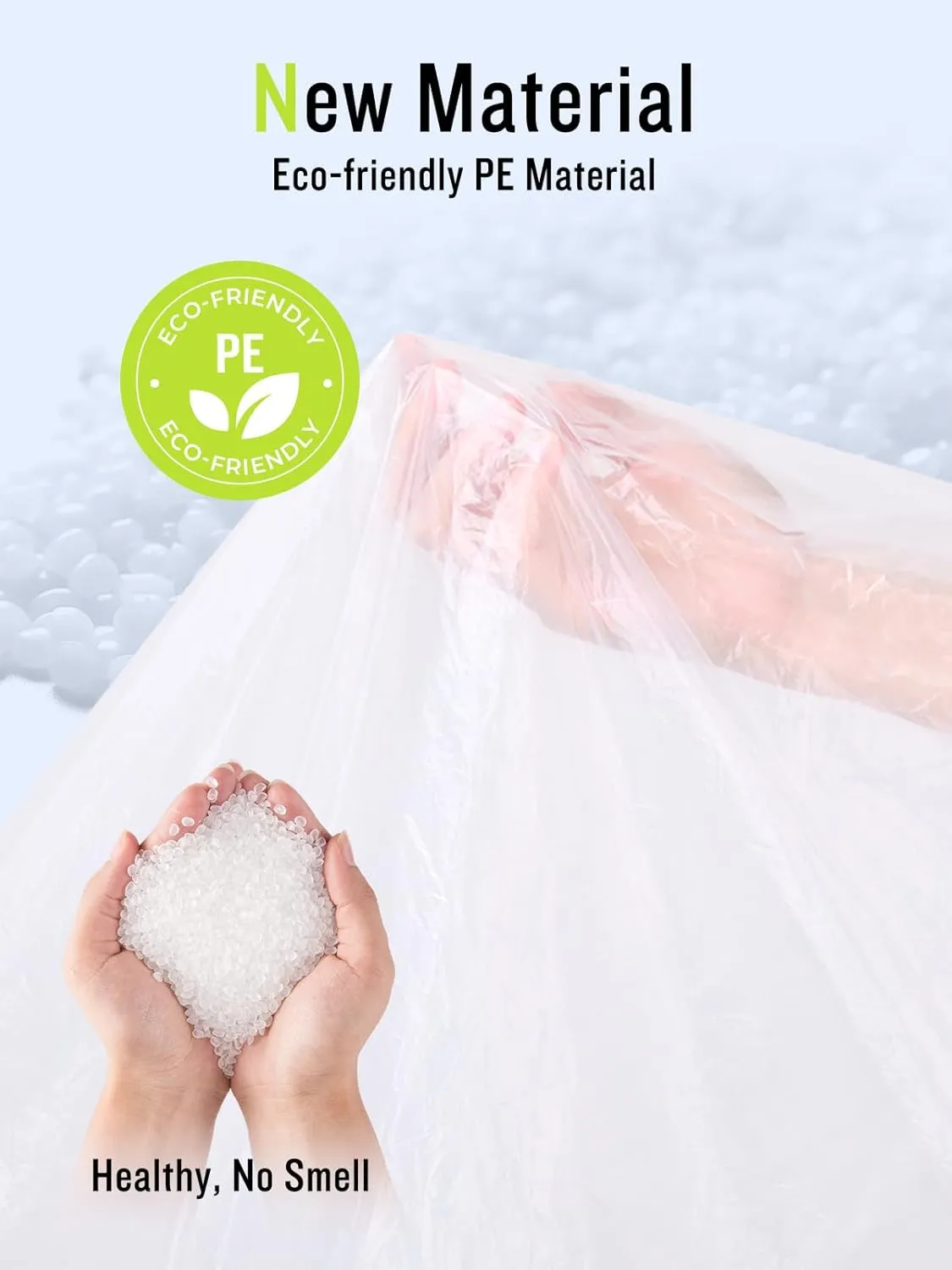 SaphiRose Disposable Rain Ponchos Emergency Clear Poncho