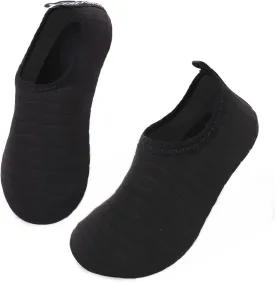 Scurtain Kids Toddler Water Shoes Barefoot Quick-Dry Aqua Socks for Boys Girls Baby with Non-Slip Rubber Sole