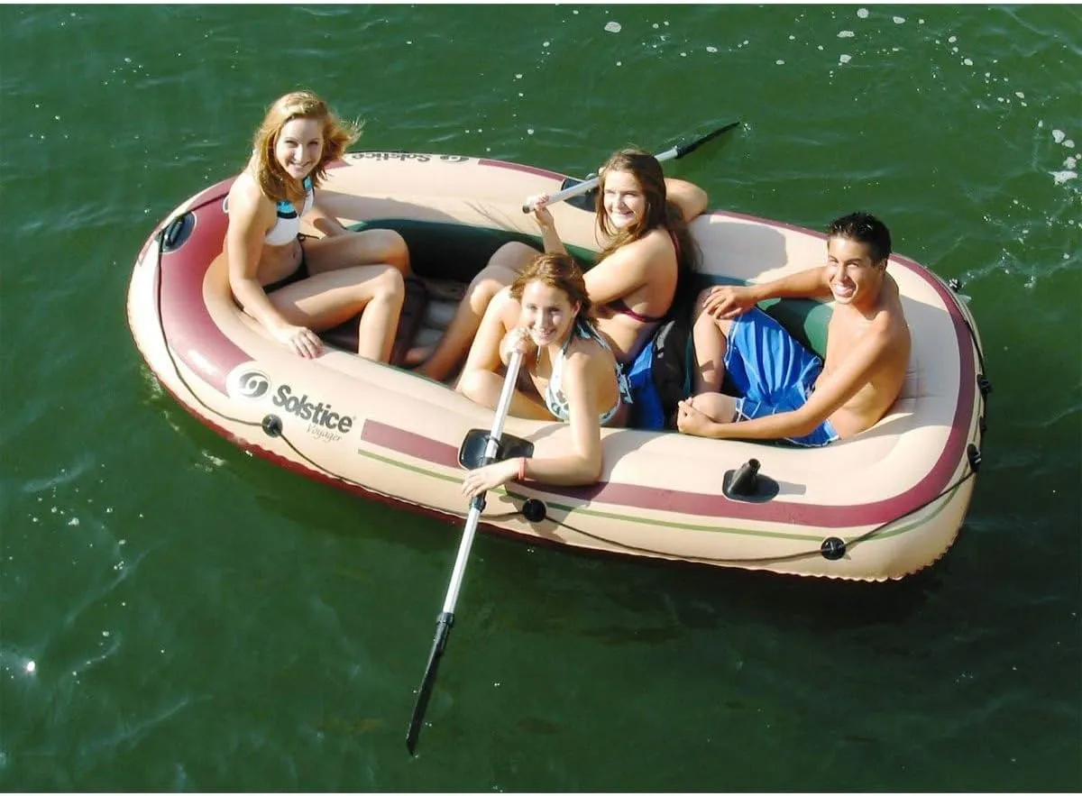 Solstice Voyager Inflatable Boat - 4-Person