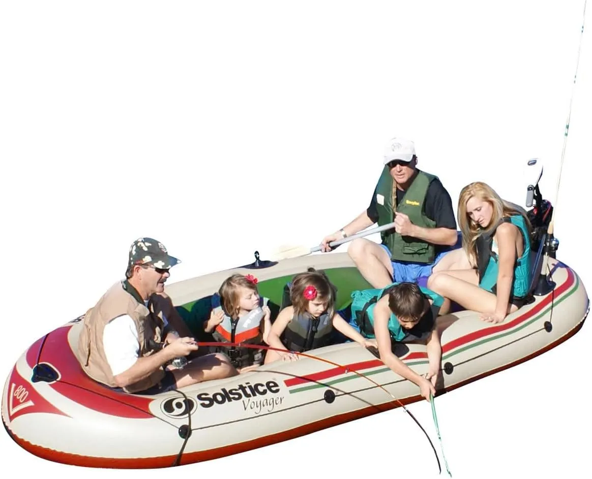 Solstice Voyager Inflatable Boat - 4-Person
