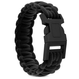 Tactical Paracord Bracelets for Men  Survival Paracord Bracelet for Daily Wearing with Nylon Cord Wristband  Elegant Hand Accessory with Quick-Release Buckle for Camping, Hiking, Outdoor Adventures