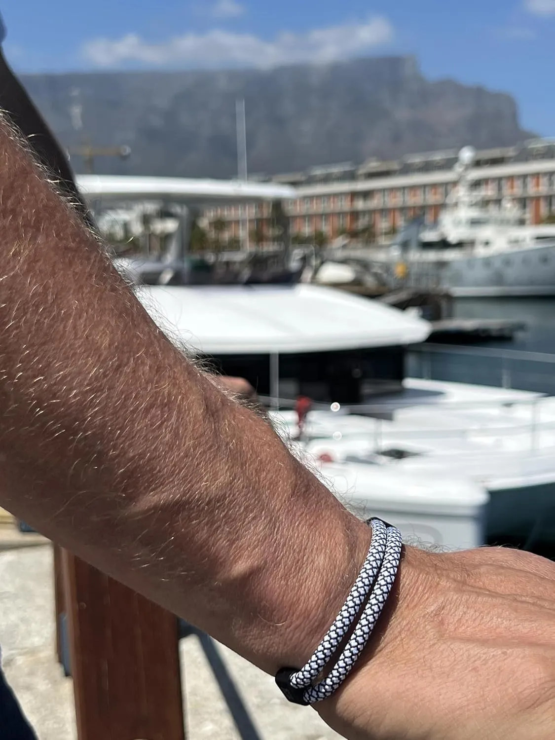Unisex Adjustable Rope Bracelet - Durable Waterproof Surfer Fashion Bracelet for Men - Handmade Paracord Bracelets - Survival Adjustable Bracelet - Bracelets for men and Women