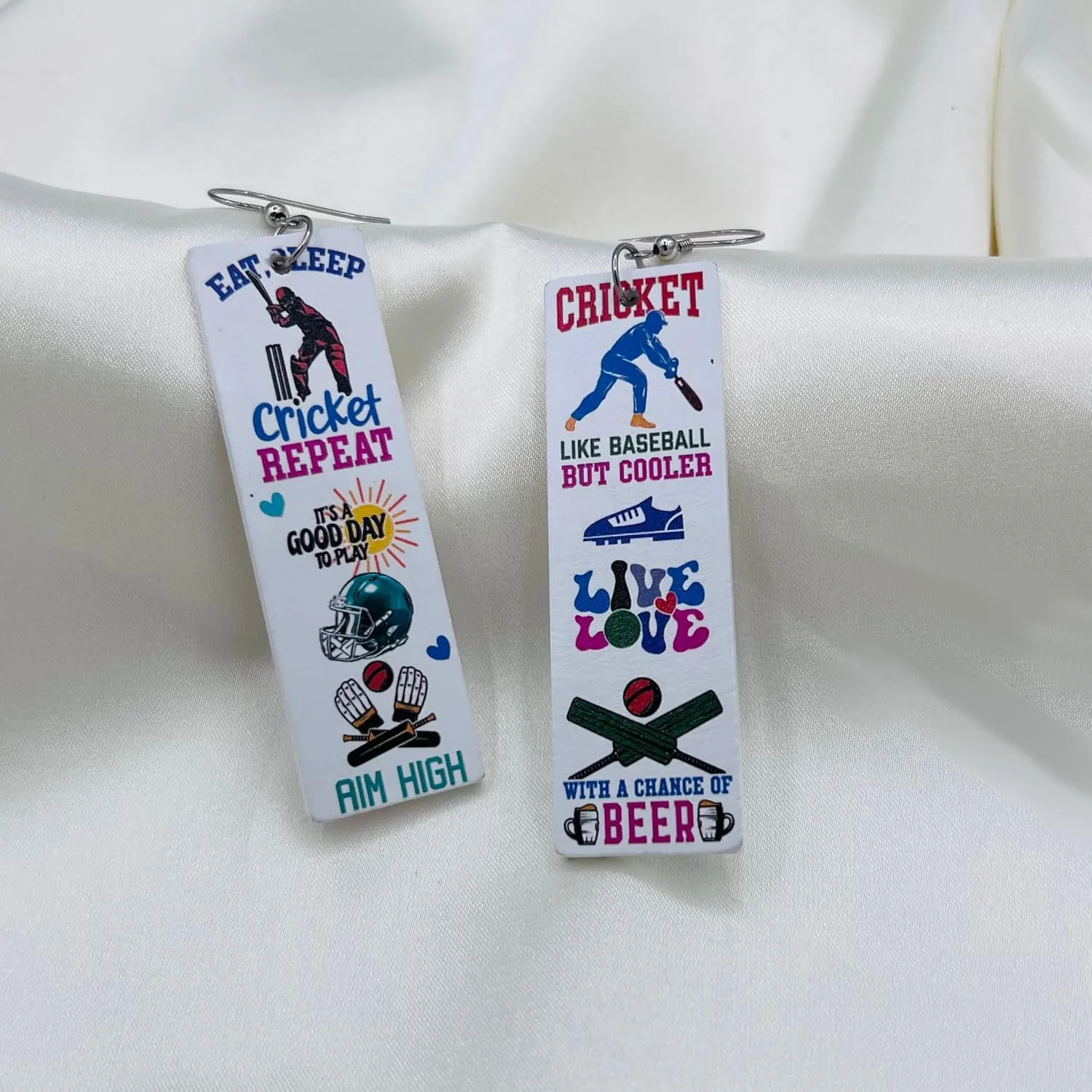 Volleyball Earrings, Golf, Baseball Jewelry, Basketball, Ice Hockey Earrings, Softball, Football, Pickleball