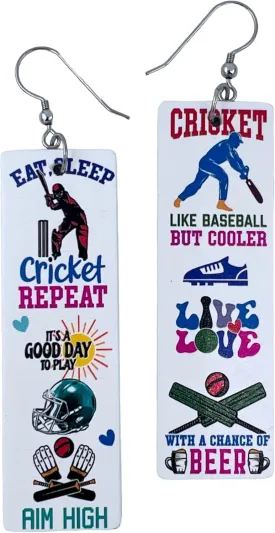 Volleyball Earrings, Golf, Baseball Jewelry, Basketball, Ice Hockey Earrings, Softball, Football, Pickleball