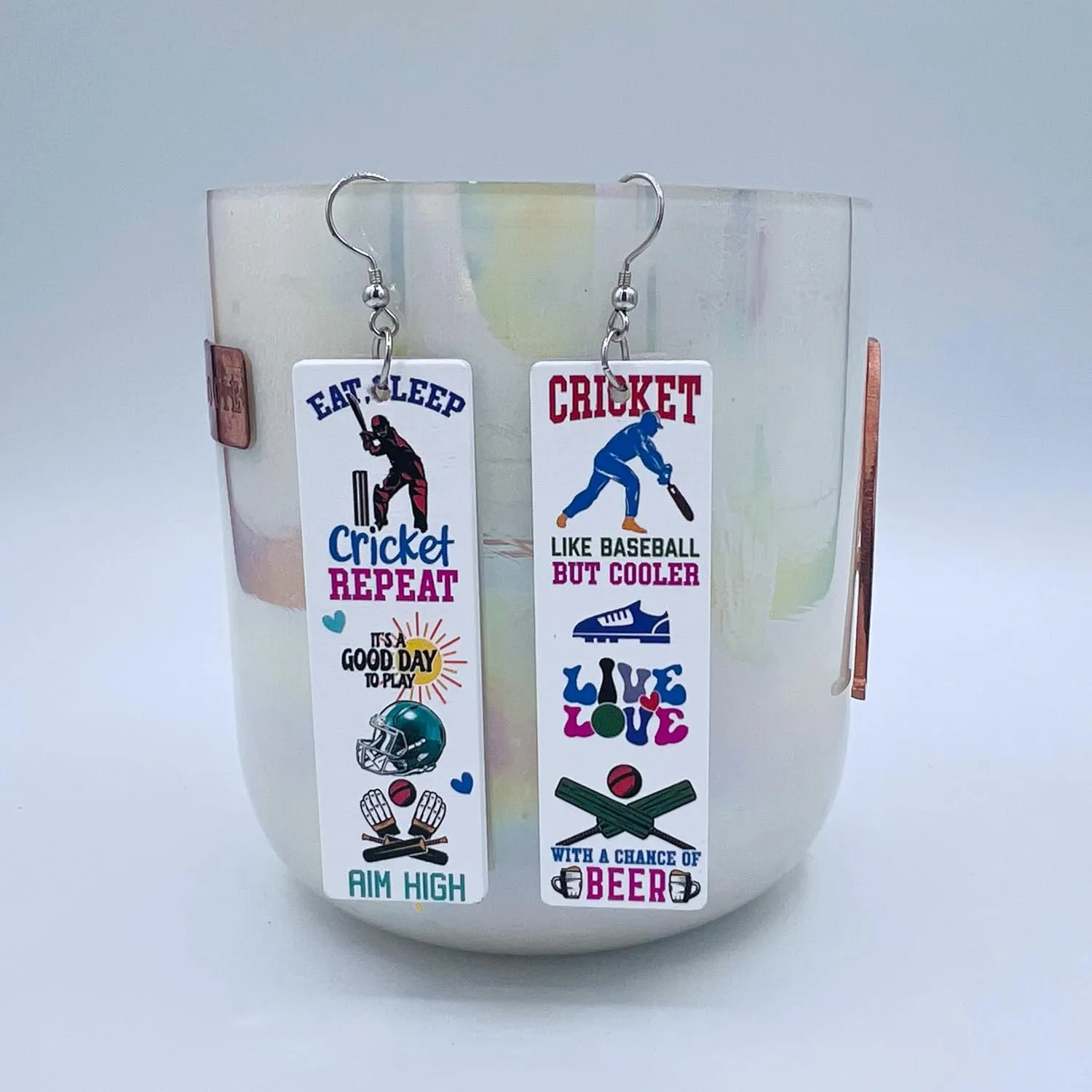 Volleyball Earrings, Golf, Baseball Jewelry, Basketball, Ice Hockey Earrings, Softball, Football, Pickleball