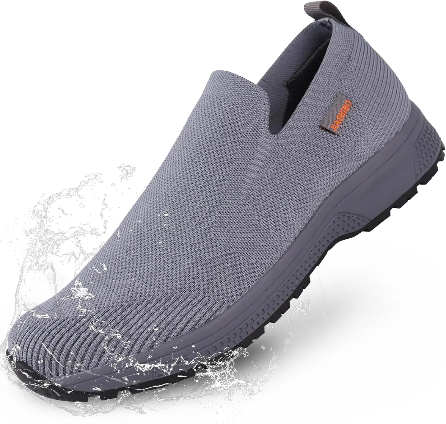 Waterproof Shoes for Men Slip on Non Slip Work Shoes Mens Chef Kitchen Restaurant Shoe Slip Resistant Food Service Rain Shoes Walking Sneakers Lightweight Breathable