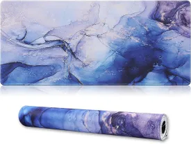 XXL Gaming Mouse Pad 35.4x15.7 Professional Large Mouse Pad & Computer Game Mouse Mat-90x40 Bluesand