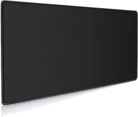 XXL Professional Large Mouse Pad & Computer Game Mouse Mat (35.4x15.7x0.12IN, 90x40 Black)